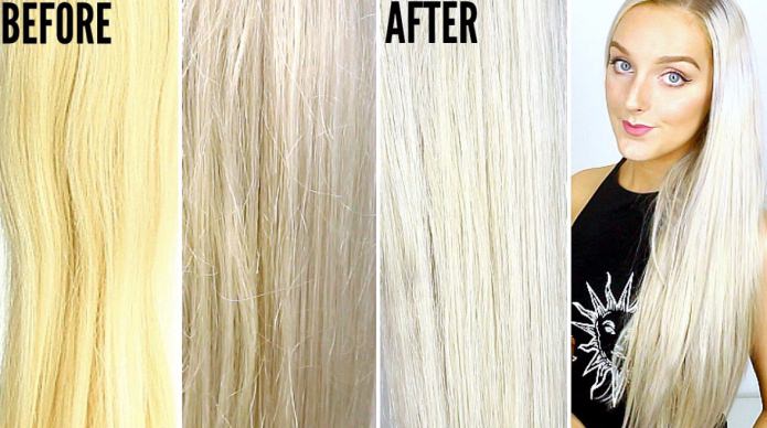 фото до и после шампуня